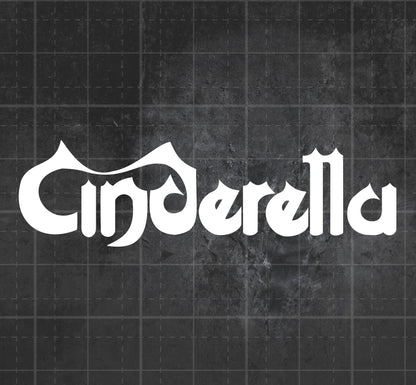 Cinderella - Premium Vinyl Decal