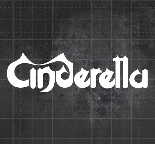 Cinderella - Premium Vinyl Decal