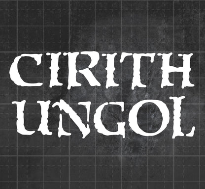 Cirith Ungol - Premium Vinyl Decal
