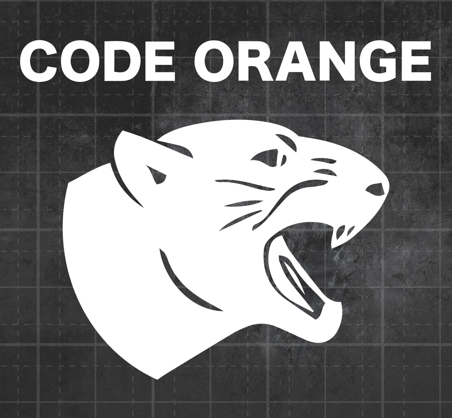 Code Orange  - Premium Vinyl Decal