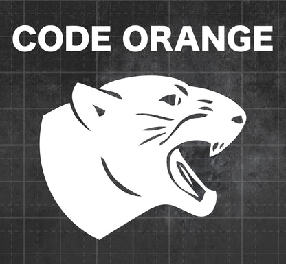 Code Orange  - Premium Vinyl Decal