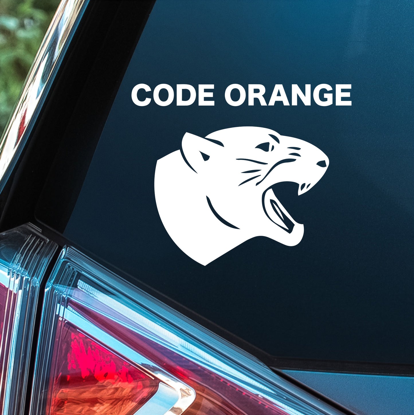 Code Orange  - Premium Vinyl Decal