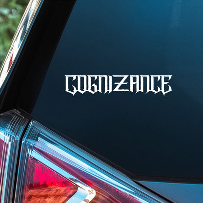 Cognizance - Premium Vinyl Decal