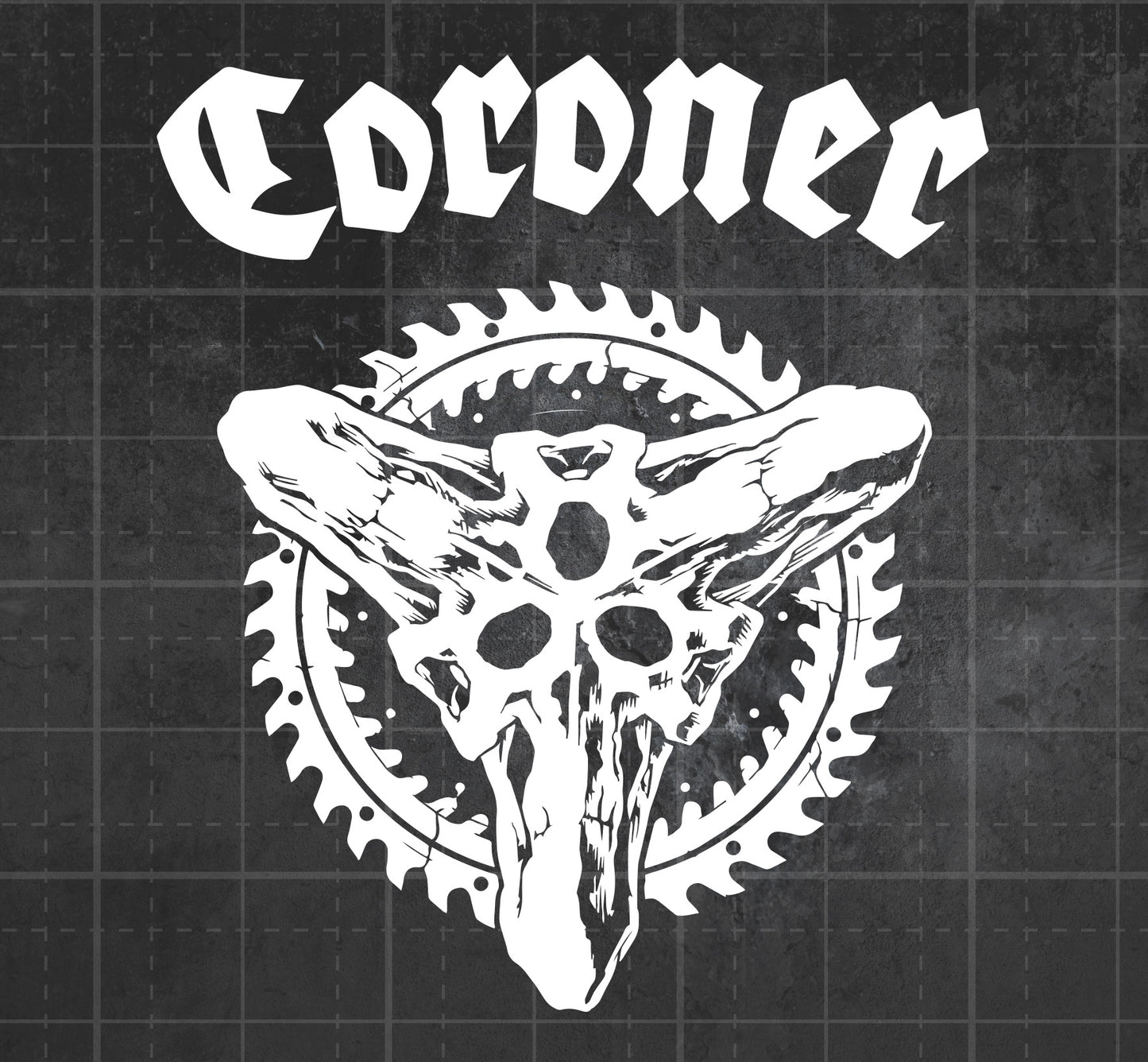 Coroner - Premium Vinyl Decal