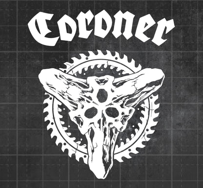 Coroner - Premium Vinyl Decal