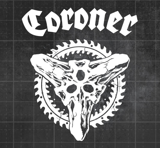 Coroner - Premium Vinyl Decal