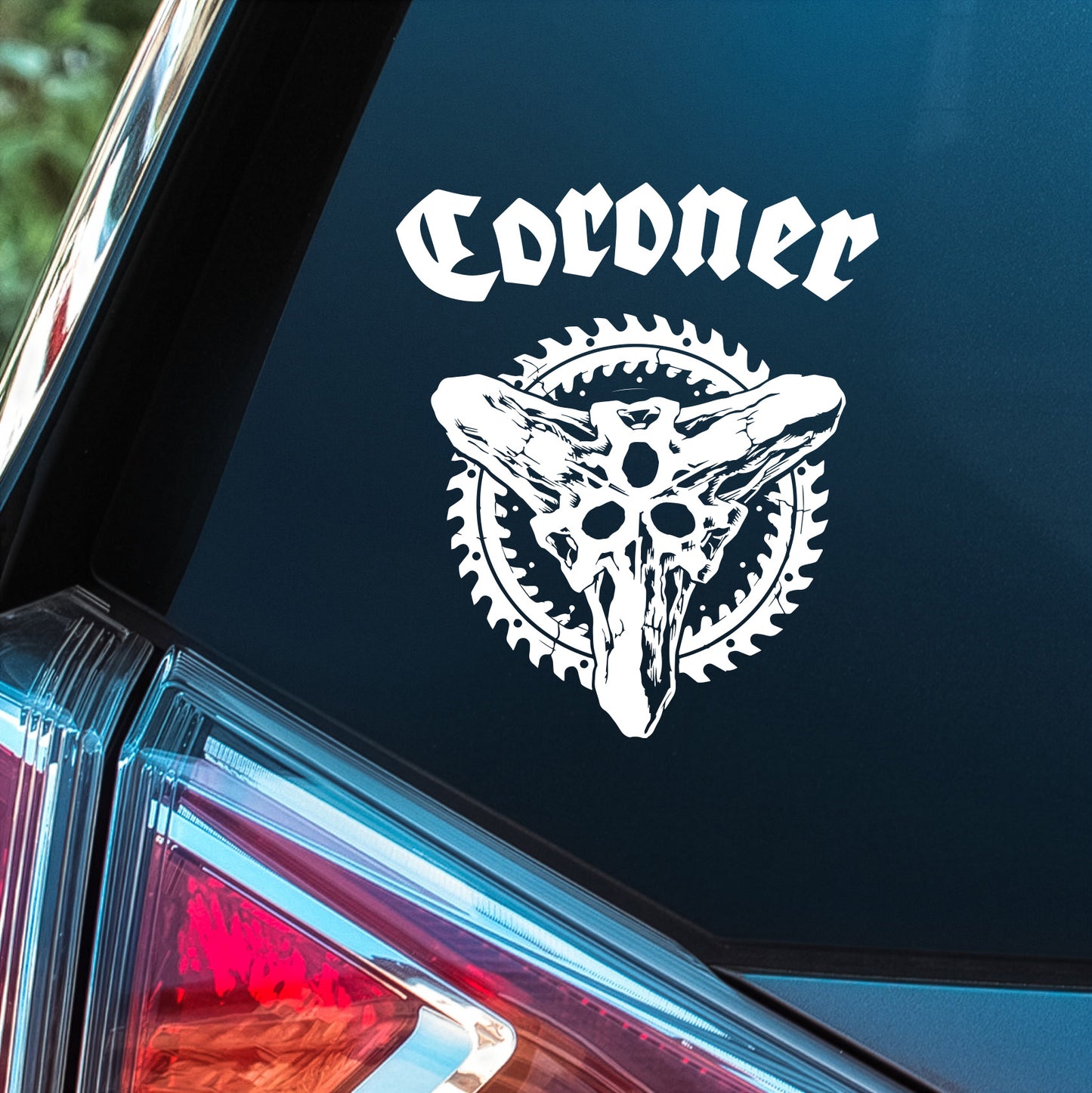 Coroner - Premium Vinyl Decal