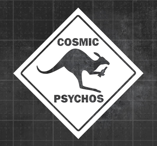 Cosmic Psychos - Premium Vinyl Decal