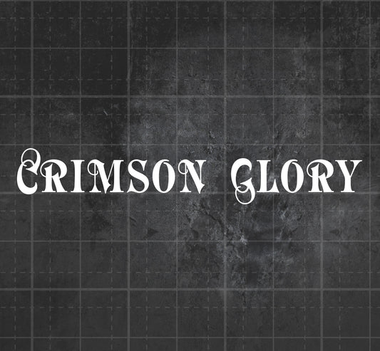 Crimson Glory - Premium Vinyl Decal