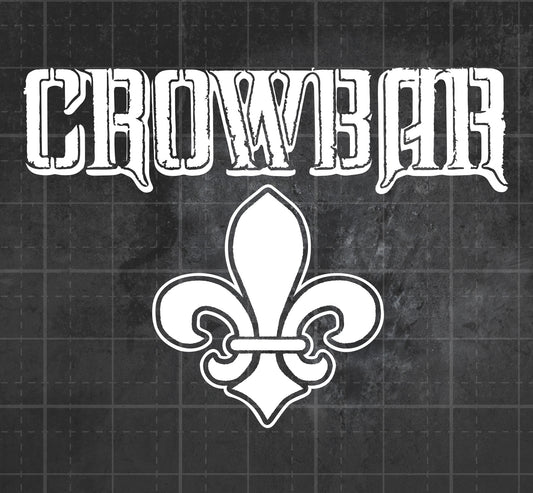 Crowbar (Fleur De Lis) - Premium Vinyl Decal