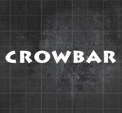 Crowbar - Premium Vinyl Decal