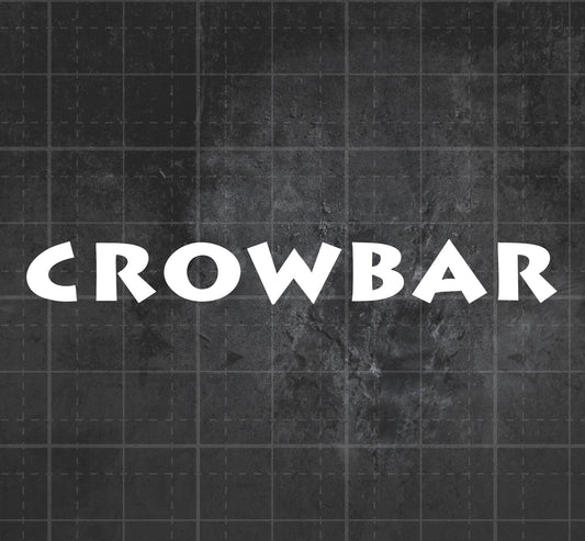 Crowbar - Premium Vinyl Decal