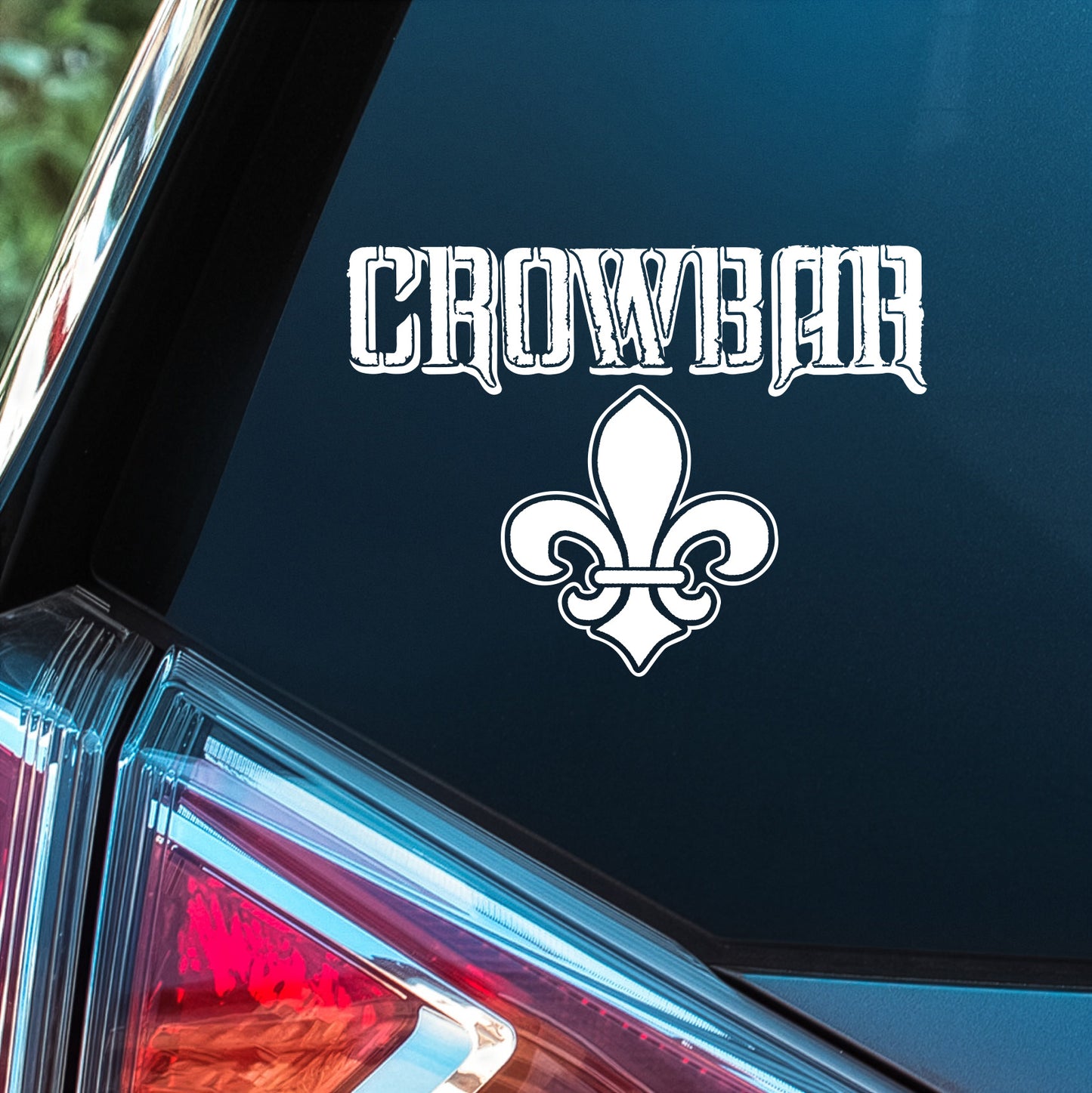 Crowbar (Fleur De Lis) - Premium Vinyl Decal