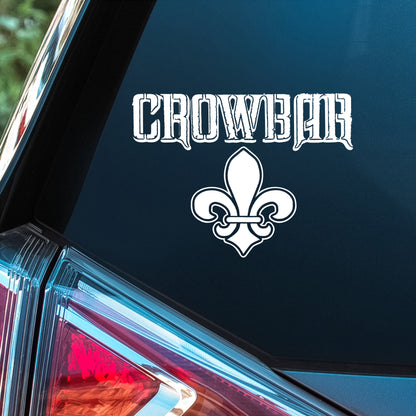 Crowbar (Fleur De Lis) - Premium Vinyl Decal
