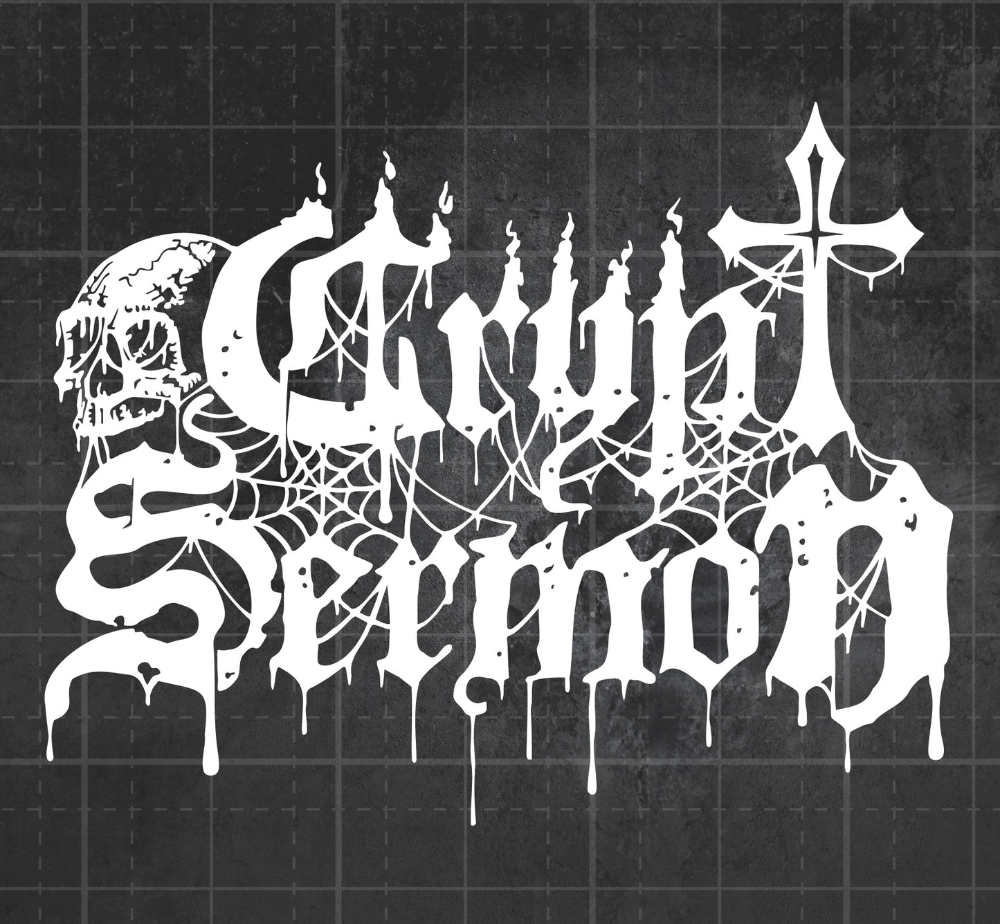 Crypt Sermon - Premium Vinyl Decal