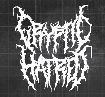 Cryptic Hatred - Premium Vinyl Decal