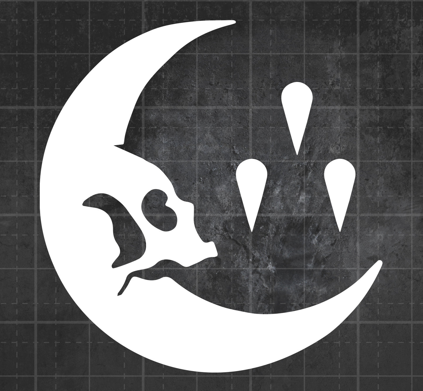 Currents (Moon) - Premium Vinyl Decal