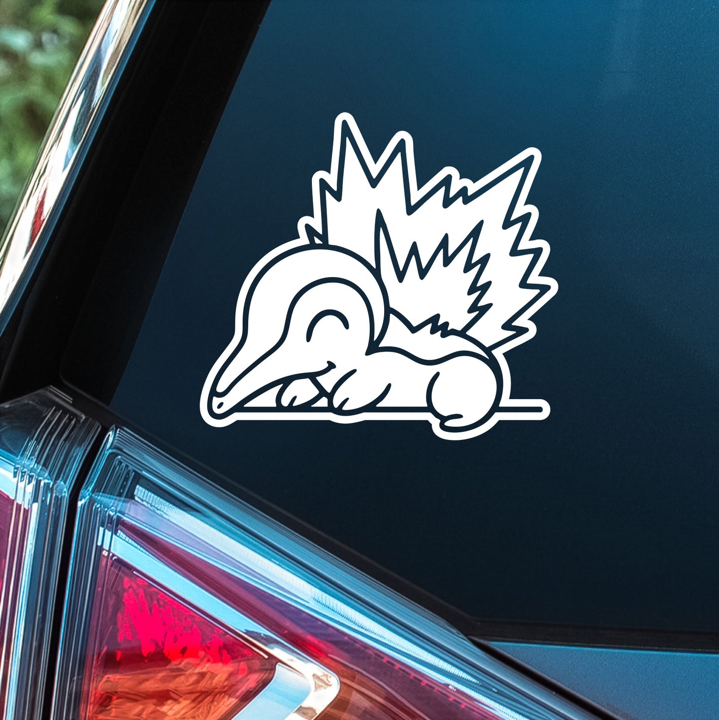 Pokemon (Cyndaquil Peeker)- Premium Vinyl Decal