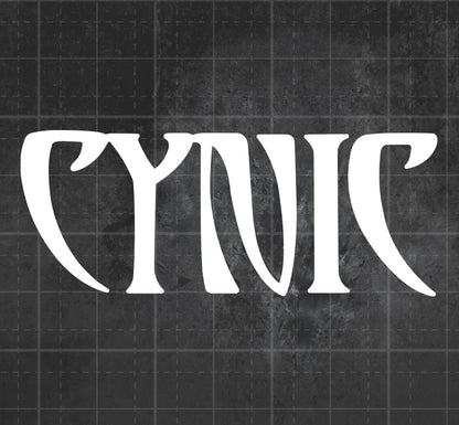 Cynic - Premium Vinyl Decal