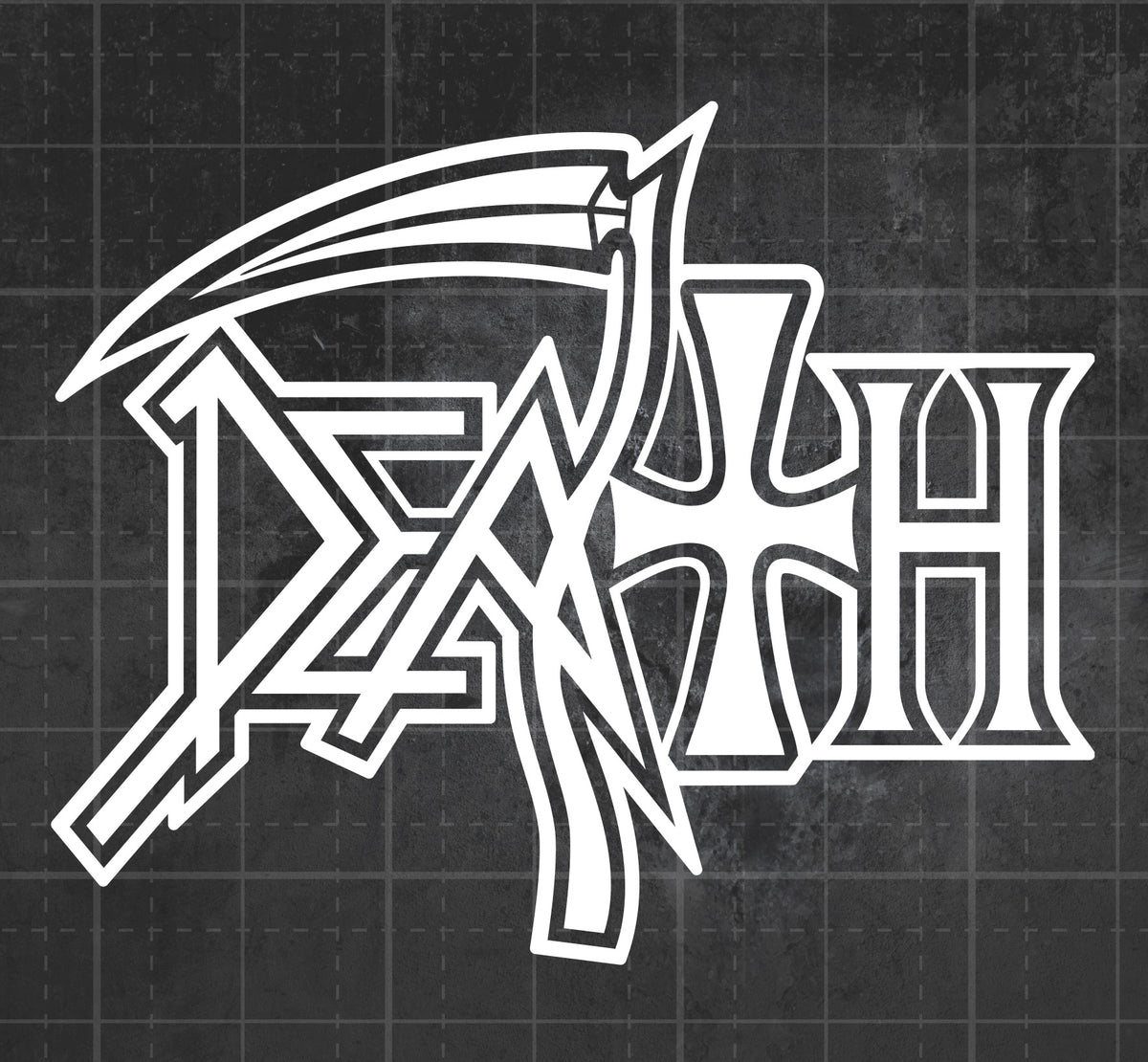 Death Route Sticker Death - Premium Vinyl Decal – Riot! Sticker Co.