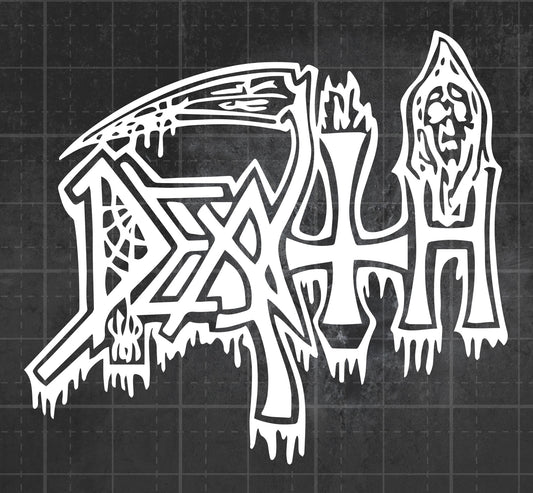 Death (Old Logo) - Premium Vinyl Decal