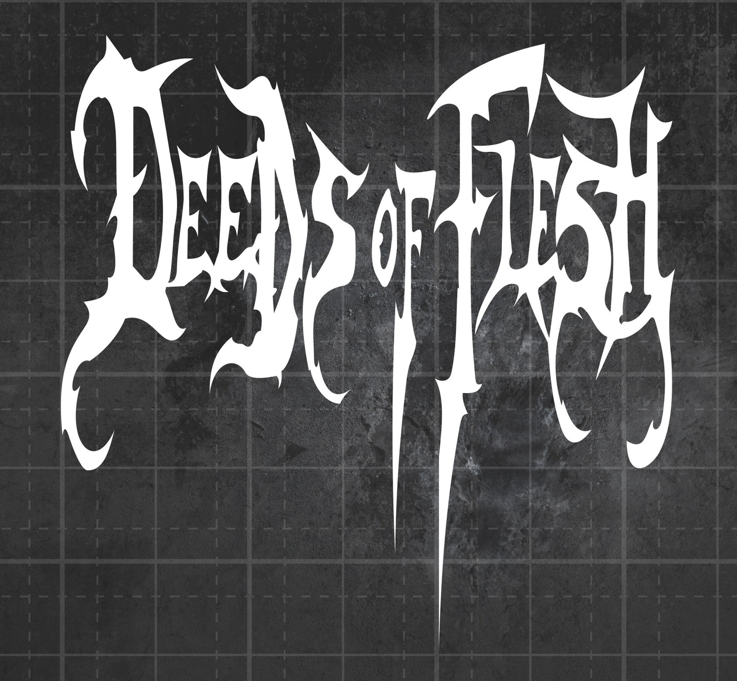 Deeds of Flesh - Premium Vinyl Decal