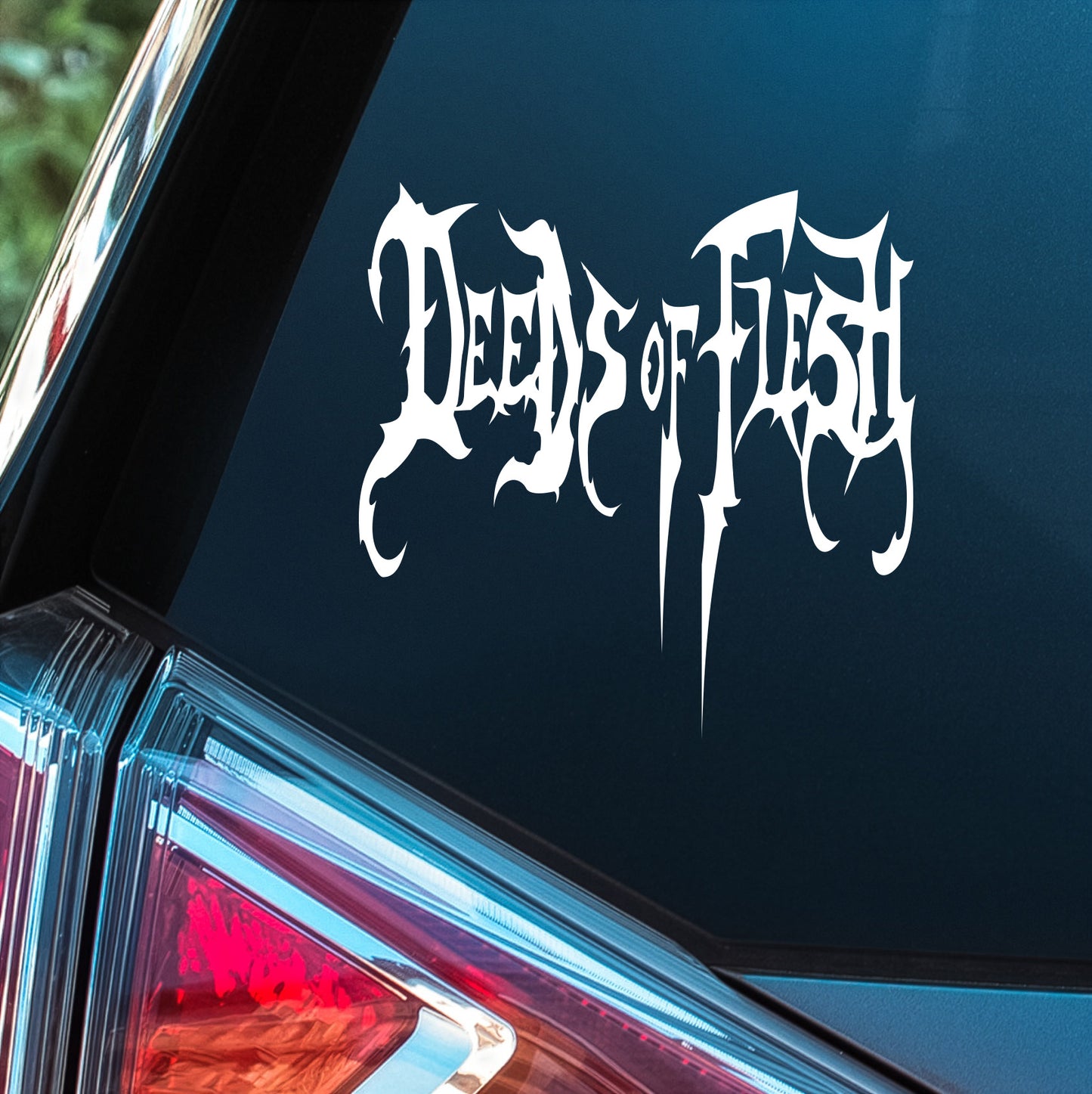 Deeds of Flesh - Premium Vinyl Decal