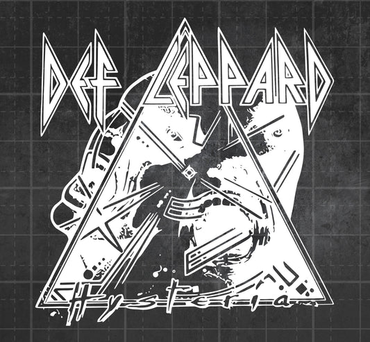 Def Leppard (Hysteria) - Premium Vinyl Decal