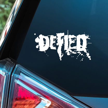 Defied - Premium Vinyl Decal
