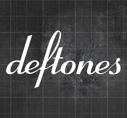 Deftones (Cursive) - Premium Vinyl Decal