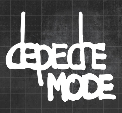 Depeche Mode - Premium Vinyl Decal