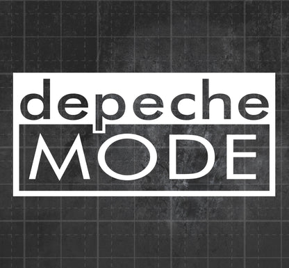Depeche Mode - Premium Vinyl Decal