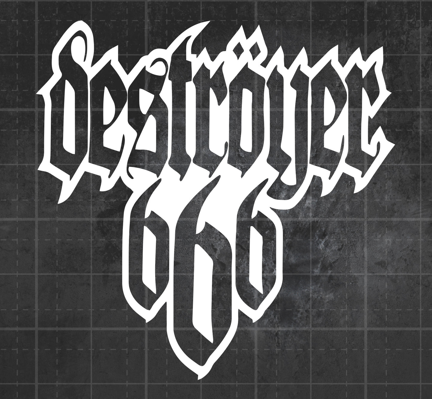 Destroyer 666 - Premium Vinyl Decal