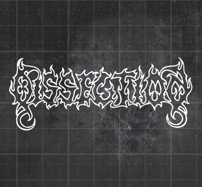 Dissection - Premium Vinyl Decal