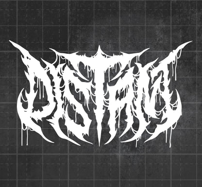 Distant - Premium Vinyl Decal