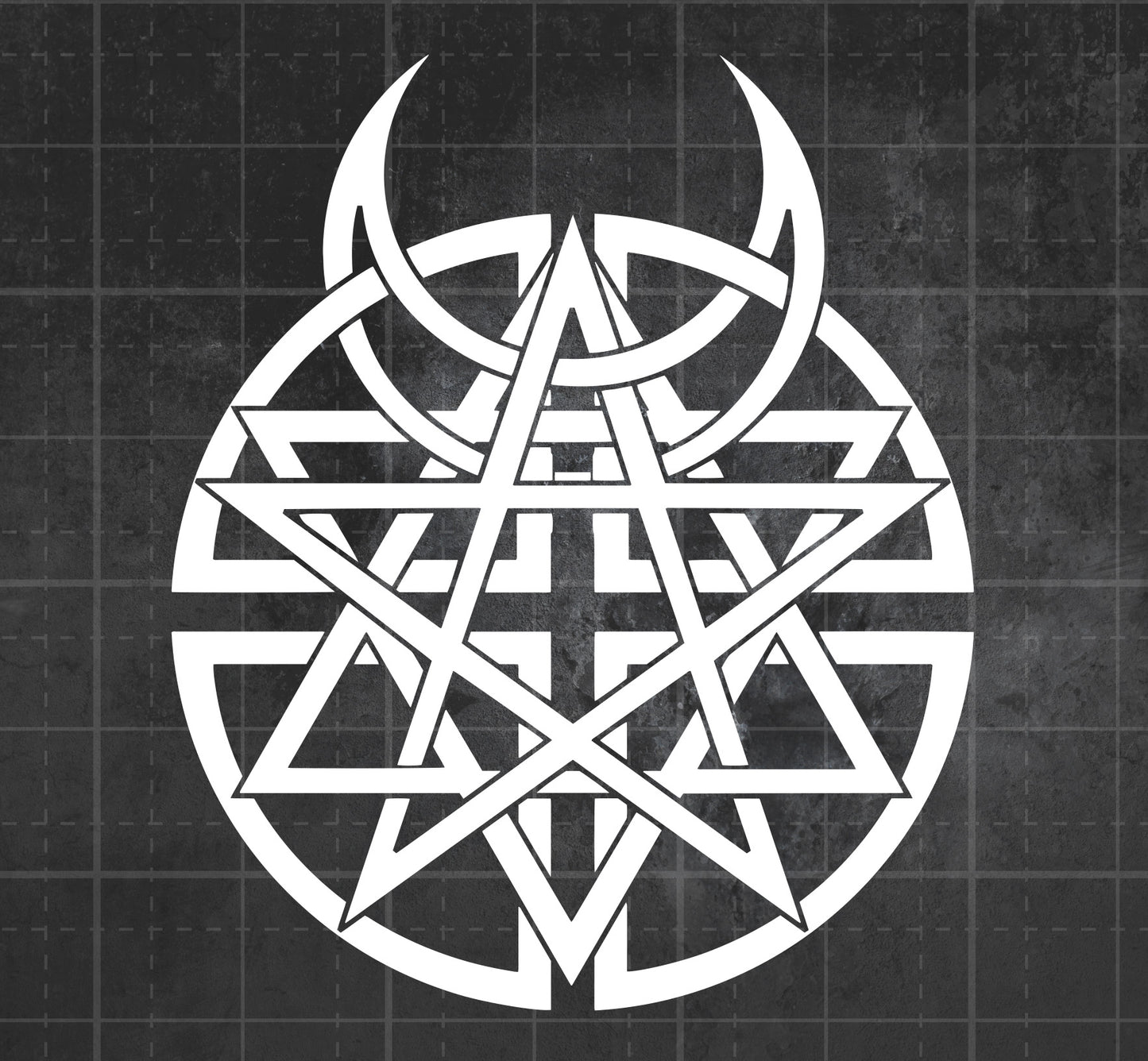 Disturbed (Symbol) - Premium Vinyl Decal