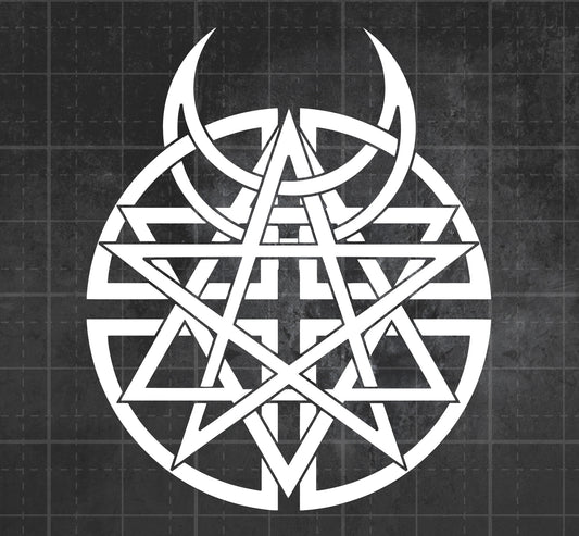 Disturbed (Symbol) - Premium Vinyl Decal