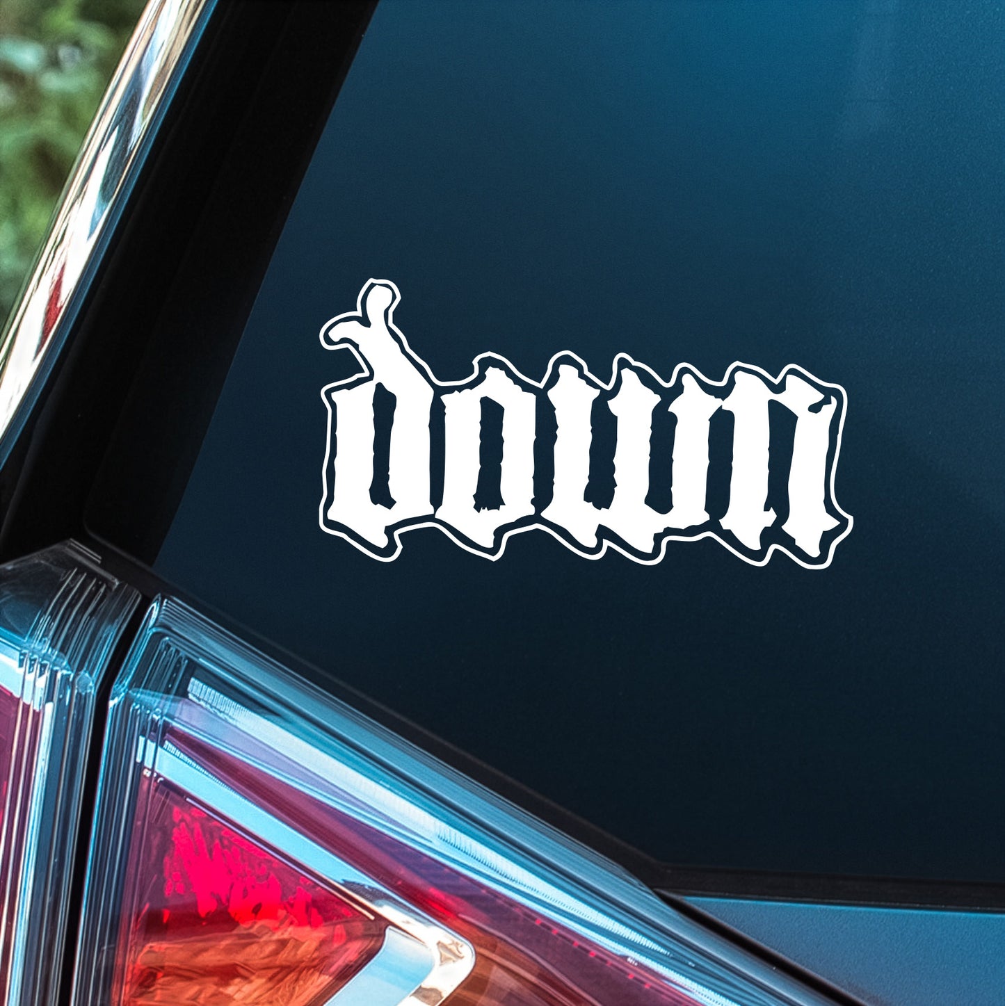 Down - Premium Vinyl Decal