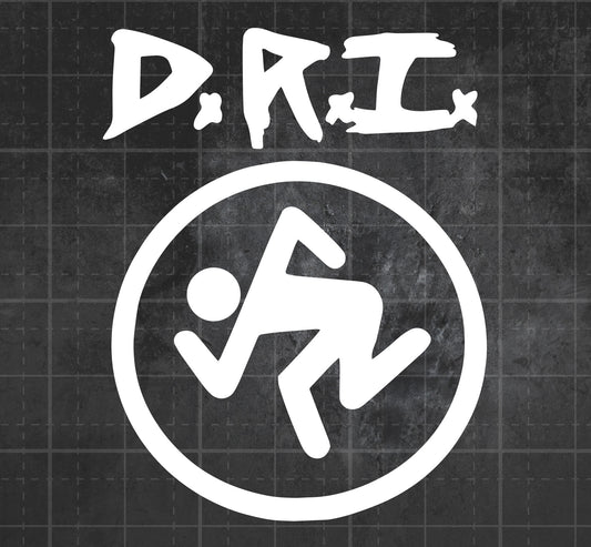 D.R.I. (Dirty Rotten Imbeciles) - Premium Vinyl Decal