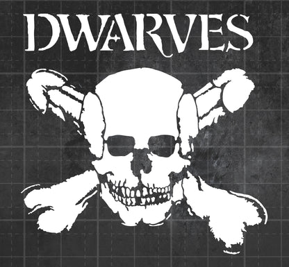 Dwarves - Premium Vinyl Decal