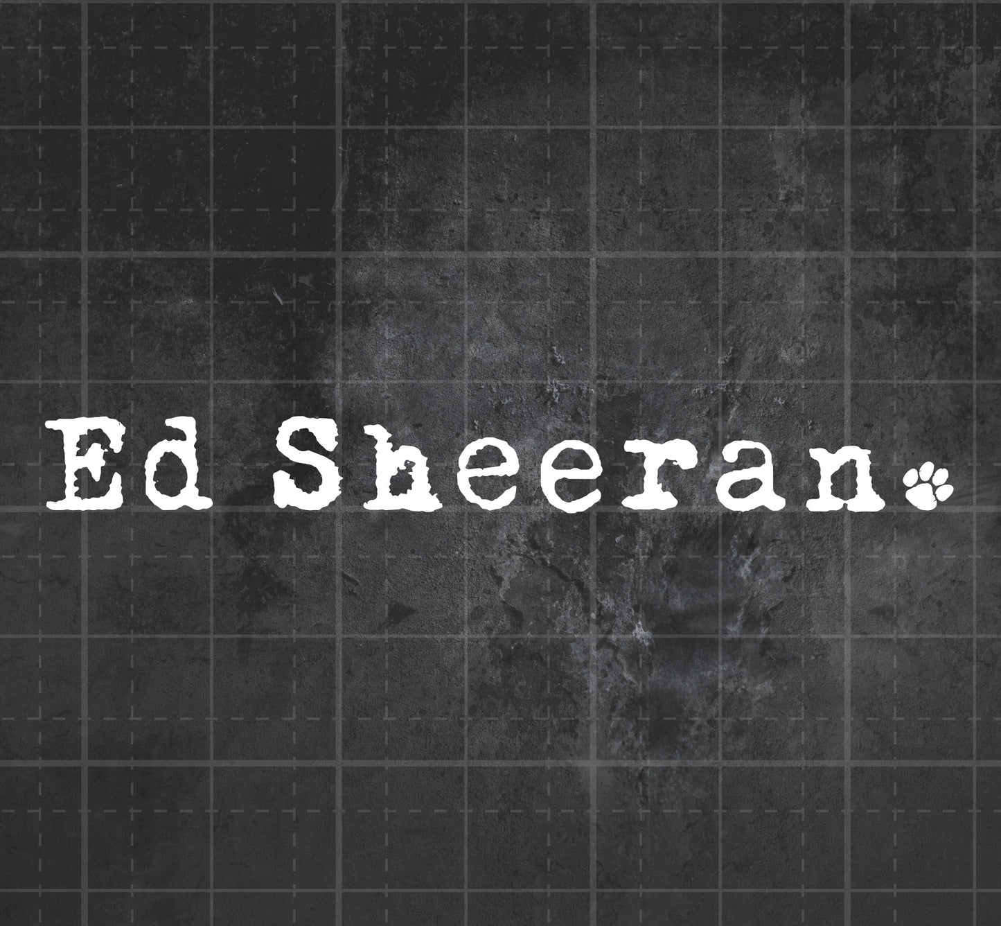 Ed Sheeran - Premium Vinyl Decal