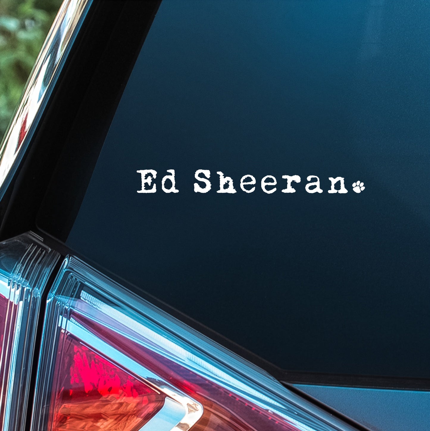 Ed Sheeran - Premium Vinyl Decal