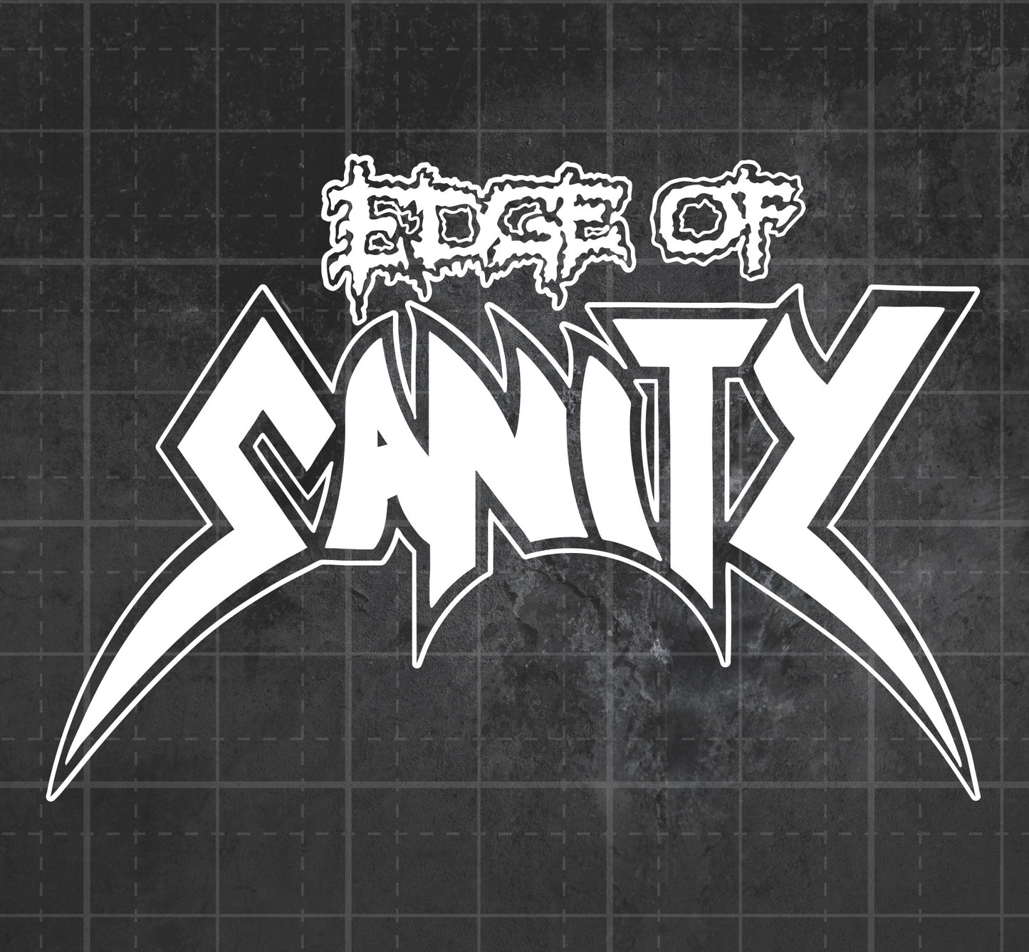 Edge of Sanity - Premium Vinyl Decal