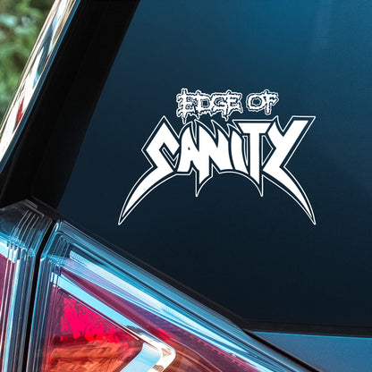 Edge of Sanity - Premium Vinyl Decal