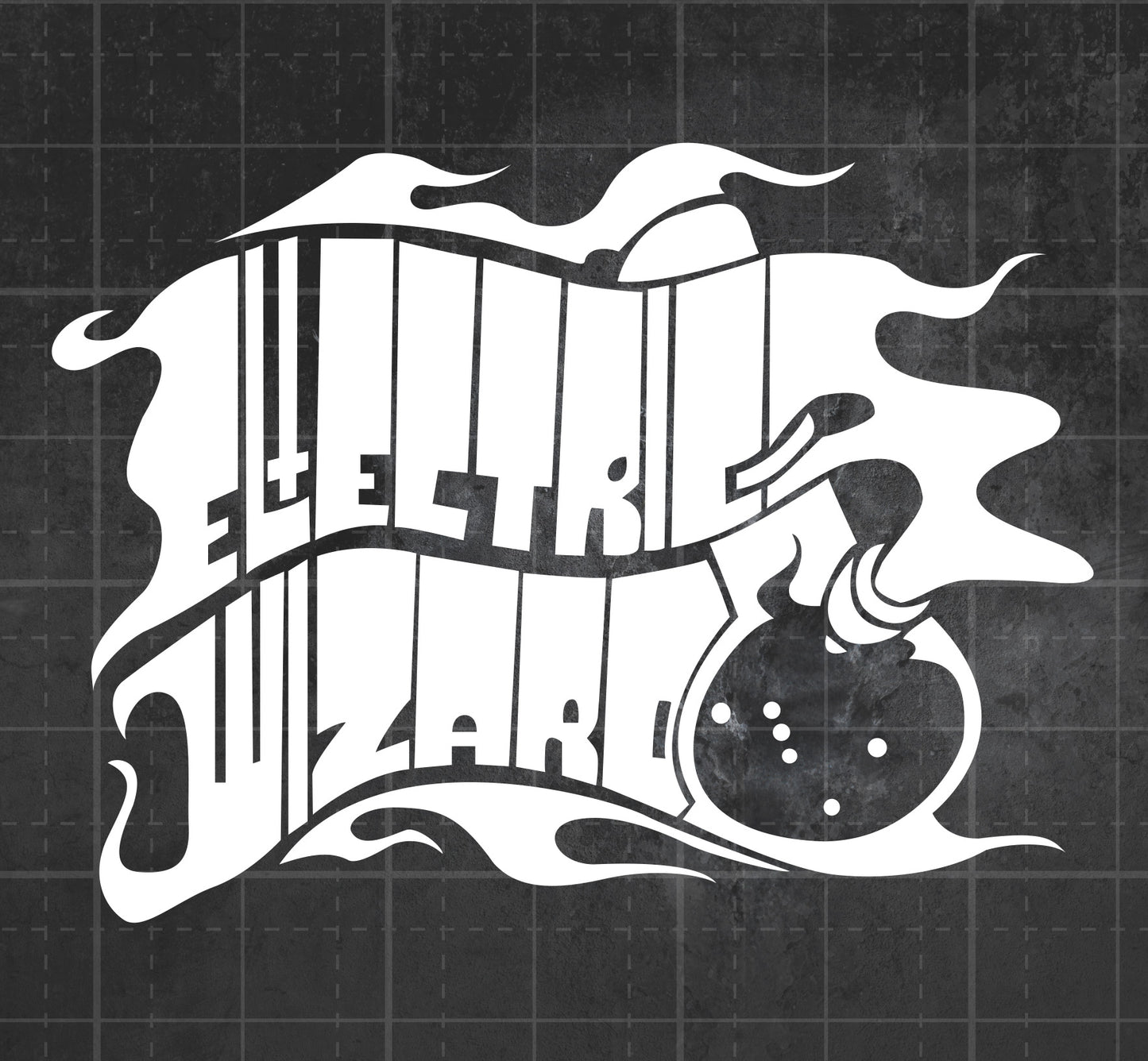 Electric Wizard (Bong Logo)- Premium Vinyl Decal