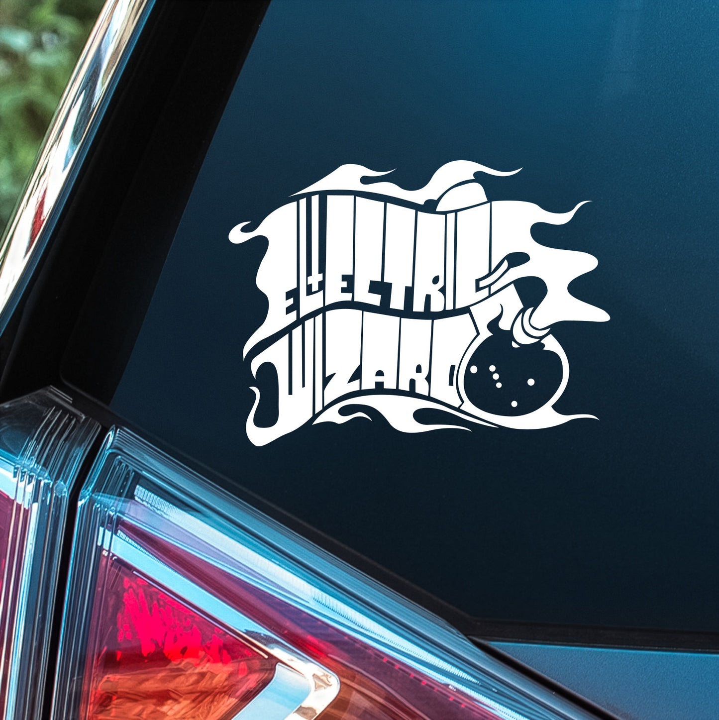 Electric Wizard (Bong Logo)- Premium Vinyl Decal