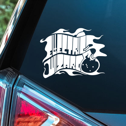 Electric Wizard (Bong Logo)- Premium Vinyl Decal