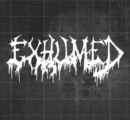 Exhumed - Premium Vinyl Decal
