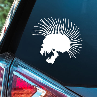 The Exploited (Mohawk Skull) - Premium Vinyl Decal