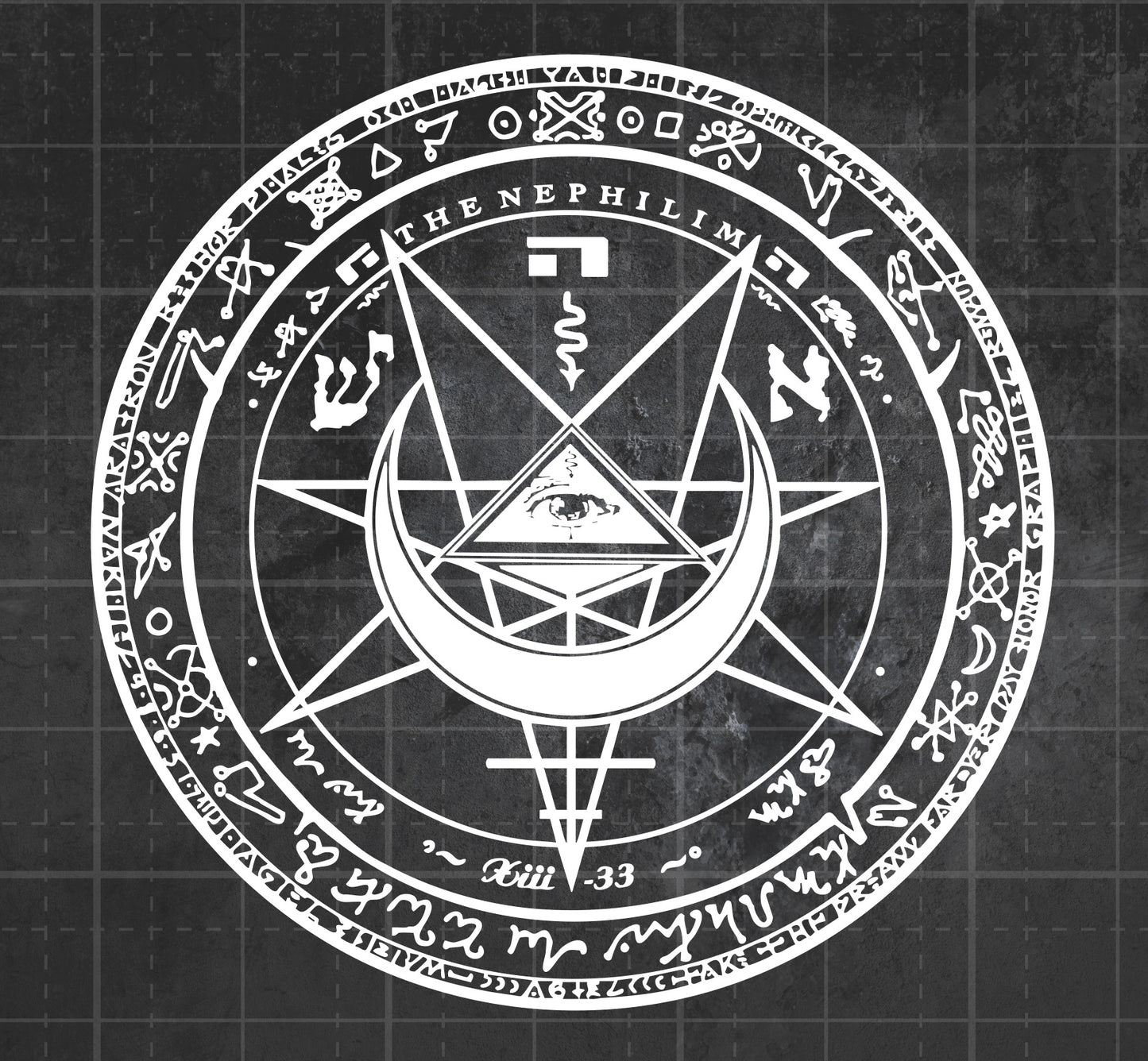 Fields of the Nephilim (Sigil) - Premium Vinyl Decal